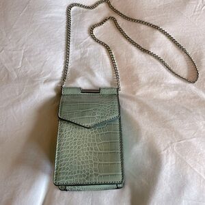 Cute faux gator skin crossbody small purse